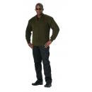 Rothco,Commando Sweater,sweater,casual wear,outerwear,long sleeves,military sweaters,winter sweaters,cardigan,cardigan sweaters,wool sweaters,zip up sweater,zipup sweater,acrylic sweater,olive drab sweater,polar fleece,OD sweater,black sweater