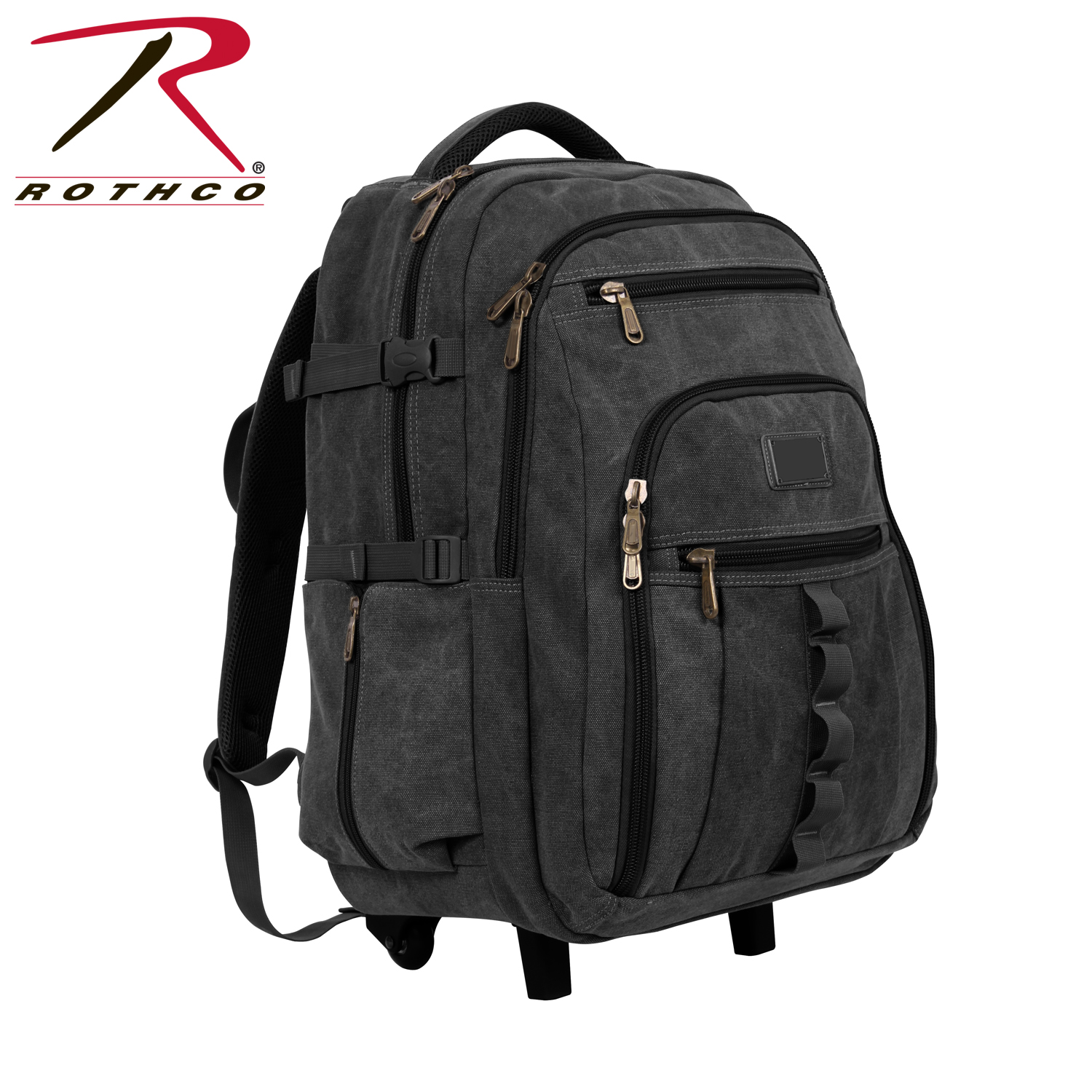 Rothco Wheeled Canvas Backpack