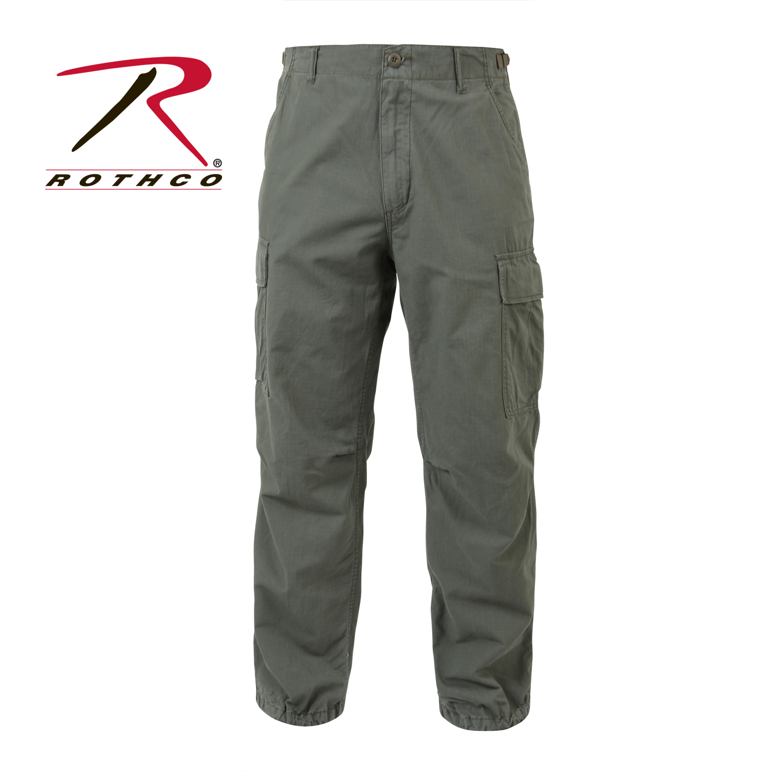 red fatigue pants