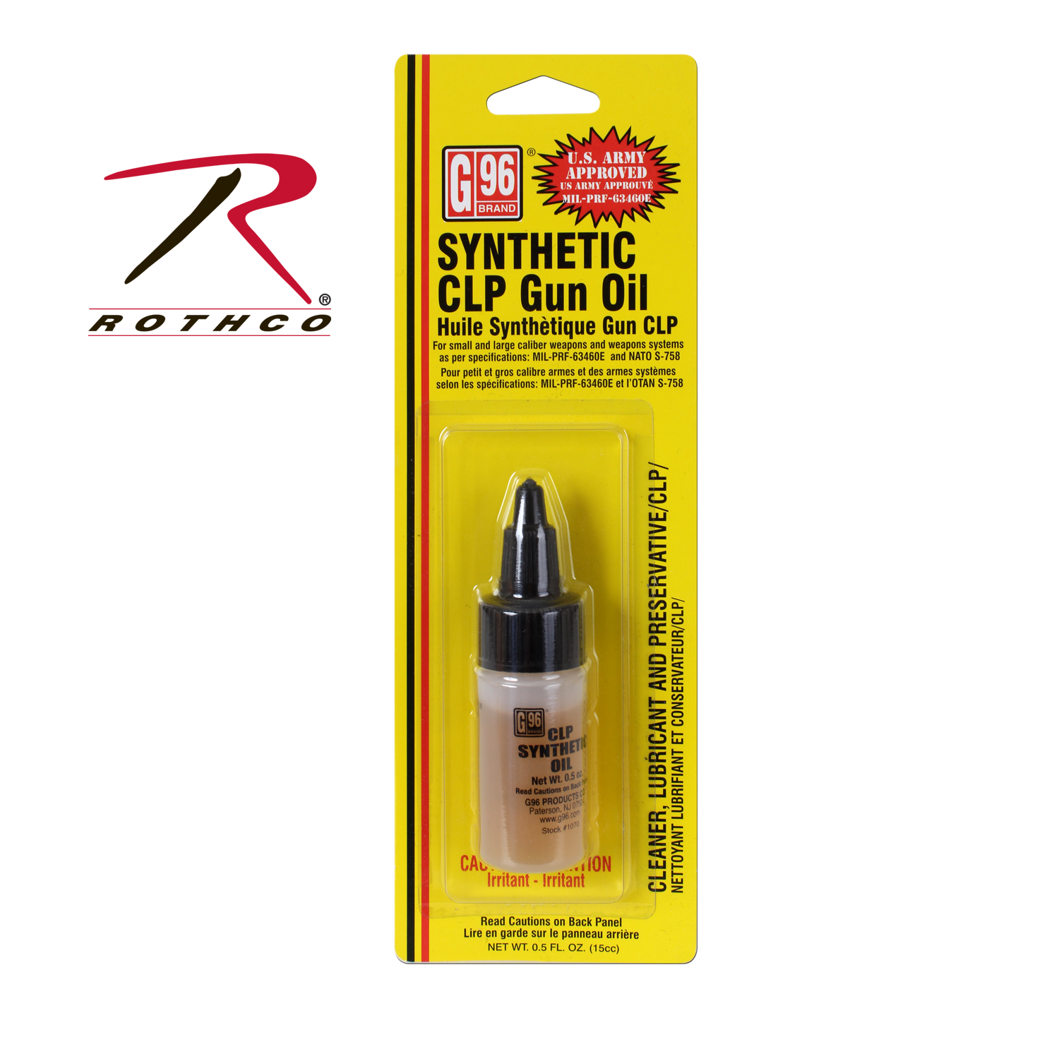 G96 Synthetic CLP Gun Oil