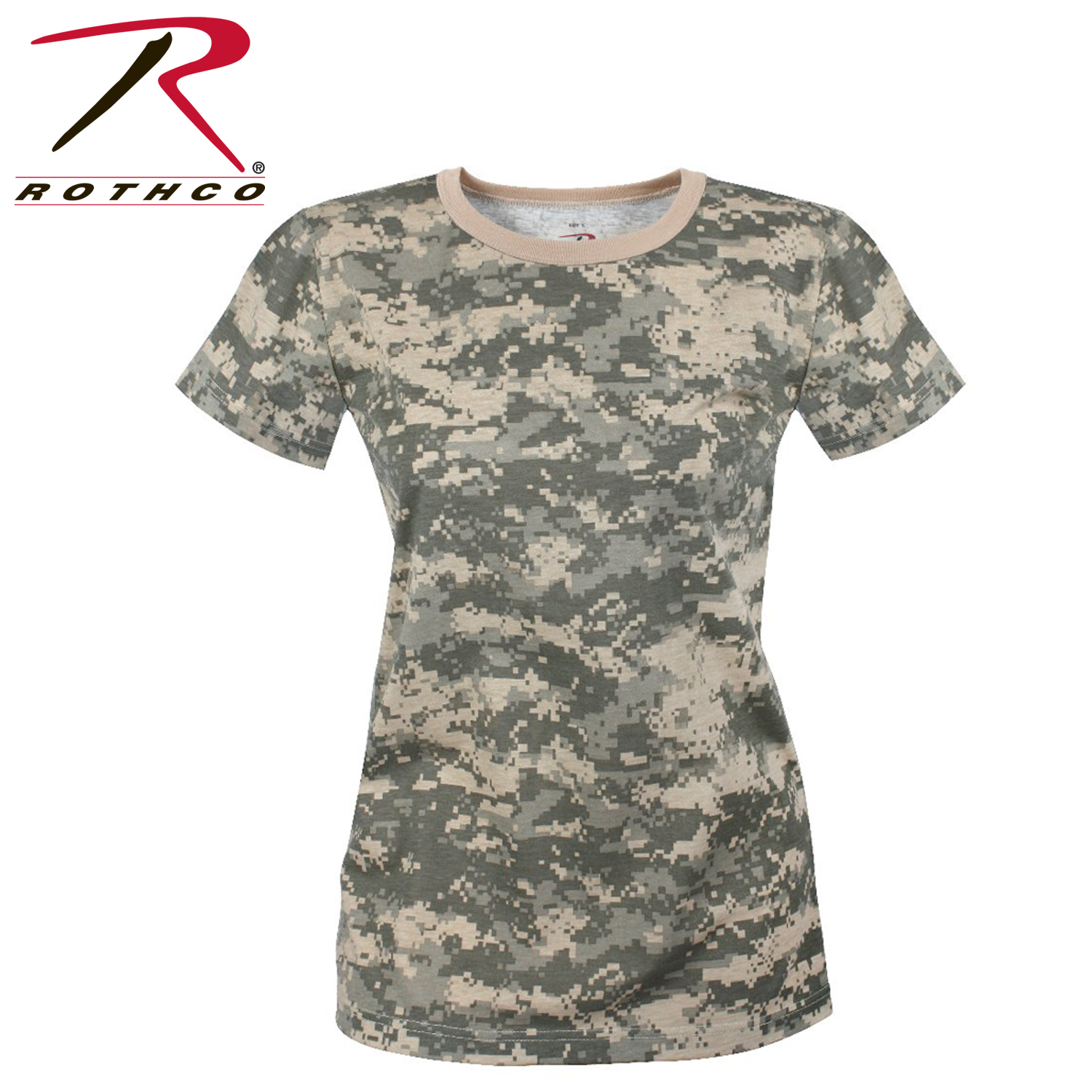 Rothco Womens Long Length Camo TShirt