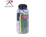 whistle, flint, emergency mirror, LED light, emergency poncho, multi-tool, sewing kit, paracord, survival kit, survival gear, emergency supplies, survival supplies, outdoor supplies, outdoor gear, water bottle, BPA, bottle, 52720