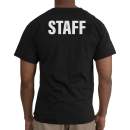 Rothco 2-Sided Staff T-Shirt, Rothco,t shirt print, tee shirt, short sleeve t shirt, short sleeve tee, tee shirts, t shirt, t-shirt, cotton tee, cotton tshirt, cotton t-shirt, poly tee, cotton poly t shirt, polyester cotton, black, black staff t shirt, black staff tee, black staff short sleeve, black staff tshirts, black staff t-shirts, black staff tees, black staff short sleeve tshirts, black staff short sleeve t-shirts, staff sleeve tshirts, staff short sleeves, staff tshirt, staff t-shirt