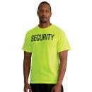 Rothco Two-Sided Security T-Shirt, Rothco, t shirt print, tee shirt, short sleeve t shirt, short sleeve tee, tee shirts, t shirt, t-shirt, cotton tee, cotton tshirt, cotton t-shirt, poly tee, cotton poly t shirt, polyester cotton, black, black security t shirt, black security tee, black security short sleeve, black security tshirts, black security t-shirts, black security tees, black security short sleeve tshirts, black security short sleeve t-shirts, security short sleeve tshirts, security short sleeves, Hi vis, hi visibility, high vis, high visibility, high visibility workwear, security hi vis, hi vis clothing, hi vis tshirt, hi vis tee, hi vis tee shirt, hi vis shirt,