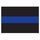 Rothco Thin Blue Line Decal, thin blue line sticker, thin blue line decal, thin blue line car decal, thin blue line decals, thin blue line, thin blue line flag, blue line police, thin blue line flag decal, thin blue line decal for car, police support decal, police decals, window decals, car decals<br />
