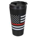 Travel Mug, Traveler Mug, Coffee Travel Mug, Portable Mugs, Thermal Mugs, To Go Mugs, Portable Coffee Cup, Coffee Cup to Go, Thin Red Line, Thin red line firefighters, Red Line Flag, Firefighters Flag Black and Red, Black And Red Flag, Travel Tumblers, Travel Tumbler Mug, Commuter Mugs, firefighters, 