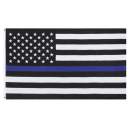 Rothco Thin Blue Line Flag, thin blue line flag, thin blue line, blue line, blue line flag, thin blue line flags, american flag with blue stripe, black flag with blue stripe, thin blue line products, law enforcement flag                                        