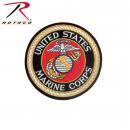 Deluxe Round USMC Patch, marines patch, usmc patch, patch, patches, rothco patch, military patch, military patches