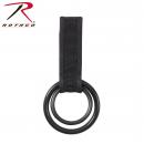 Rothco Two Ring Baton, Light Holder, baton, baton holder, flashlight holder, law enforcement gear, police duty gear, public safety gear, police gear, public safety accessories, duty accessories, tactical lights