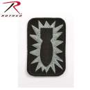 Rothco Bomb Patch 52nd Ordnance Group, rothco bomb patch, bomb patch, 52nd ordinance group, patch, patches, rothco, army patches, army insignia, insignia patches, EOD patch, EOD bomb patch, Explosive Ordnance Disposal Patch