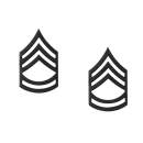 insignia pin, pin, military pin, rank, rank pin, army pin, army rank, military rank, sergeant pin, sergeant insignia, insignia pin, first class sergeant, first class rank, US military pins, us military rank 