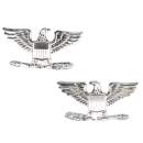 Colonel Insignia, military insignia, military ranks, army ranks, colonel pin, colonel