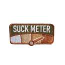 Rothco Suck Meter Morale Patch, Suck Meter Patch, Suck Patch, Morale Patch, Morale Patches, Funny Morale Patch, Suck Morale Patch, embrace the suck patch, hook and loop patch, airsoft patch, airsoft morale patch, velcro patch, velcro morale patch