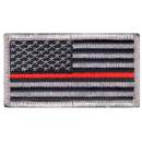 Rothco Thin Red Line US Flag Patch, thin red line flag, tactical patches, thin red line firefighter, firefighter patches, thin red line patch, thin red line American flag patch, thin red line patches, thin red flag, fire fighter, morale patches, military morale patches, morale patches military, tactical patches<br />
