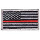 Rothco Thin Red Line US Flag Patch, thin red line flag, tactical patches, thin red line firefighter, firefighter patches, thin red line patch, thin red line American flag patch, thin red line patches, thin red flag, fire fighter, morale patches, military morale patches, morale patches military, tactical patches<br />
