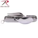 Rothco Folding Chow Set, Rothco Stainless Steel Chow Set, Rothco Chow Set, Rothco Stainless Steel folding Chow Set, folding chow set, stainless steel folding chow set, stainless steel chow set, chow set, stainless steel flatware, stainless steel flatware set, chow kit, folding chow kit, eating set, fork, utensils, knives and forks, camping, cooking set, camping chow set, military cooking set, military chow kit, survival, survival tools, survival gear, utensils set, stainless steel, stainless steel utensils, stainless steel folding utensils, folding utensils