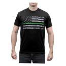 Park Ranger, Park Rangers, Conservation, Poaching, Thin Green line, Thin Green Line Foundation, Thin Green Line Fundraiser, Green Line Flag, Green Line Flag, American Flag Shirt, American Flag Shirts, Shirt with American flag, flag shirts, american flag shirts, the flag shirt, shirt flag