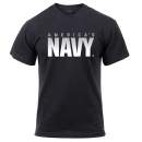 Rothco Athletic Fit America's Navy T-Shirt, Athletic fit tshirt, Americas Navy tshirt, Americas Navy shirt, Americas Navy tee, Americas Navy, military branch tshirts, military shirts, athletic tees, black tshirts, black tees, athletic fit shirts, navy tshirt, army tshirt, marines tshirt, coast guard tshirt, licensed navy shirt, us navy 