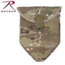 Rothco MultiCam MOLLE Compatible Shovel Cover Features 2 Molle Straps For Ease Of Attachment With A Secure Buckle Closure And Will Fit Our Tri-Fold Shovel Cover. The Cover  Is Made From 1000D Cordura Nylon Multicam ® Fabric ,Multicam Fabric Is Licensed Through Crye Industries. 