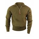 Rothco,Commando Sweater,sweater,casual wear,outerwear,long sleeves,military sweaters,winter sweaters,cardigan,cardigan sweaters,acrylic sweaters,acrylic,olive drab,zip up sweater,1/4 zip up sweater,black, military sweater, mens military sweater, acrylic sweater, commando sweater, army sweater, tactical sweater