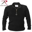 Rothco,Commando Sweater,sweater,casual wear,outerwear,long sleeves,military sweaters,winter sweaters,cardigan,cardigan sweaters,acrylic sweaters,acrylic,olive drab,zip up sweater,1/4 zip up sweater,black, military sweater, mens military sweater, acrylic sweater, commando sweater, army sweater, tactical sweater