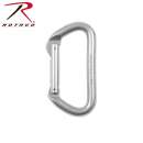 Rothco,D climbing carabiner,lock carabiner,clip carabiner,karabiners,rock climbing equipment,climbing equipment,climbing gear,carabiners,karabiner,carabiner,black carabiner,rappelling gear,silver carabiner