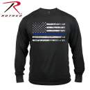 rothco long sleeve thin blue line t-shirt, thin blue line, thin blue line long sleeve, thin blue line t-shirt, thin blue line long sleeve t-shirt, police shirts, thin blue line t shirt, thin blue line shirts, thin blue line apparel, law enforcement shirt, police tees, law enforcement t shirts 