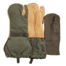 gloves, used gloves, wholesale gloves, mittens, wholesale mittens, leather, leather trigger finger, trigger finger, liner, outerwear, gi gloves, military gloves, used military gloves,military surplus gloves