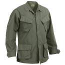Rothco Vintage Vietnam Fatigue Shirt Rip-Stop, fatigue shirt, vintage fatigue shirt, Vietnam fatigue shirt, Vietnam era shirt, button down shirt, bdu shirt, bdu fatigue shirt, military shirt, army shirt, tiger stripe shirt, fatigue clothing, vietnam gear, vietnam shirt, vintage military shirts, vietnam era jungle fatigues, jungle fatigues, ripstop shirt, vietnam tiger stripe shirt