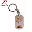 dog tag, key chain, dog tag key chain, marines key chain, USMC key chain, USMC dog tag, USMC dog tag key chain, rothco USMC dog tag key chain, USMC dogtag keychain 