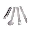 Rothco deluxe chow set, stainless steel chow set, chow set, camping chow set, military chow set, stainless steel military chow set, military cooking, military cooking set, camping utensil set, portable utensil, stainless steel utensils, 