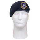 Rothco Inspection Ready Beret With USAF Flash - Midnight Navy Blue, beret, military beret, inspection ready beret, USAF, USAF beret, United States Air Force Beret, army beret, USAF beret, shaven beret, shaved beret, Rothco G.I. Type Inspection Ready Beret, Rothco Beret, Government issue Beret, beret, hat, headwear, black beret, black military beret, military beret, wool beret, blue flash, blue flash beret, inspection ready beret, inspection ready, tan beret, tan military beret, maroon beret, maroon military beret, green beret, green military beret, beret hat, army beret, military beret, shaven beret, pre-shave beret, shaved beret, pre-shaved beret, g.i. type beret, army style beret, military-style beret, army beret hat, us army beret, us military beret, Rothco G.I. Type Inspection Ready Beret, air force beret, us military berets, military police beret, military beret army, army military beret