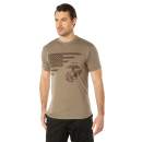 Rothco USMC Eagle, Globe, & Anchor Moisture Wicking T-Shirt, moisture wicking t-shirt, moisture wicking shirt, moisture wicking, usmc, us marine corps, united states marine corps, unites states marines, us marines, military t-shirt, ar 670-1 coyote brown t shirt, coyote brown, t-shirt, t shirts for men, patriotic t shirt, crew neck t shirt, military t shirts, polyester t shirt, marine shirts, marine corops shirts, usmc shirts, usmc t shirts, us marines shirt, us marines t shirt, 