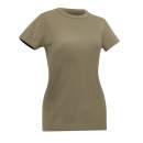 Rothco Womens Long Length T-Shirt, t-shirt, womens t-shirt, long length t-shirt, womens, coyote brown, coyote brown t-shirt, ladies coyote brown t-shirt, tee shirt, womens tee shirt, womens military t-shirt, womens tees, womens long length tees