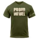 Infidel t shirt, infidel t shirts, infidel shirt, infidel shirts, olive drab t shirt, olive drab shirt, infidel, infidel olive drab, 