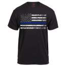 Rothco Thin Blue Line T-Shirt, thin blue line, thin blue line shirt, thin blue line t-shirt, thin blue line apparel, thin blue line clothing, thin blue line police, police t-shirt, police shirt, tbl, thin blue line flag shirt, Blue Stripe Shirt, Thin Blue Stripe