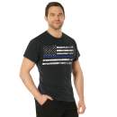 Rothco Thin Blue Line T-Shirt, thin blue line, thin blue line shirt, thin blue line t-shirt, thin blue line apparel, thin blue line clothing, thin blue line police, police t-shirt, police shirt, tbl, thin blue line flag shirt, Blue Stripe Shirt, Thin Blue Stripe