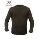 Rothco Commando Sweater,sweater,casual wear,outerwear,long sleeves,military sweaters,winter sweaters,cardigan,cardigan sweaters,acrylic sweaters,acrylic,black,navy blue,olive drab, military sweater, mens military sweater, acrylic sweater, commando sweater, army sweater, tactical sweater