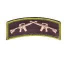 Rothco Crossed Rifles Patch With Hook Back, Rothco Crossed Rifles Patch, patch, patches, crossed rifles, airsoft patch, airsoft, airsoft patches, crossed rifle patch, hook back, morale patches, morale patch, airsoft morale patch, tactical morale patches, gun morale patches, velcro morale patch, hook and loop morale patch, 