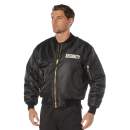 Rothco,MA-1,Flight Jacket,Security,security jacket,security wear,ma-1 jacket,security clothing,security gear,bomber jacket,black,uniform jackets, security guard jacket, security jackets, security guard