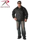 Rothco,Reversible Jacket,water proof,water proof jacket,rain wear,rain gear,rain coat,rain jacket,outerwear,rip stop,mylon,nylon jacket,polar fleece,black, jacket