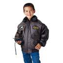 bomber jacket,kids bomber jacket,leather jacket,childrens bomber jacket,boys bomber jacket,boys jacket,outerwear,children's outerwear,WWII bomber jacket,Children's replica jacket, flight jacket, leather flight jacket, 
