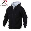 Rothco,Heavyweight,Sherpa,Lined,Zippered,Sweatshirt,Jacket,Zip Up,zipper sweatshirt,hooded zippered sweatshirts,mens sherpa lined hoodies,sherpa lined sweatshirts,sweatshirt,navy blue,charcoal grey,black,hoodies,Zipper hooded Sweatshirt