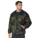 Rothco Reversible Lined Jacket With Hood, Reversible Lined Jacket, Nylon Jacket, Rain Jacket, Rain Gear, Rothco, Reversible Jacket, Rain Coat, Water Proof Jacket, Outerwear, Hooded Jacket, Hooded Rain Jacket, Zippered Jacket, Zippered Coat
