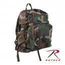 Rothco Woodland Camo Backpack, backpack, back pack, camo back pack, camouflage, wholesale backpack, bags, polyester, padded shoulder straps, molle straps, molle, m.o.l.l.e., molle bags, school back packs, packs, military packs, camo packs, 