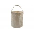 water bucket, bucket, canvas bucket, canvas, bucket, 