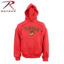 Rothco,USMC,Globe and Anchor,Hooded,Pullover,Sweatshirt,hoodies,marines,hooded sweatshirt,military hoodie,military shirt,graphic hoodie,graphic sweatshirt,Fleece-lined sweatshirt,Red,Military print sweatshirts,Marines Sweatshirt,USMC Sweatshirt                                        