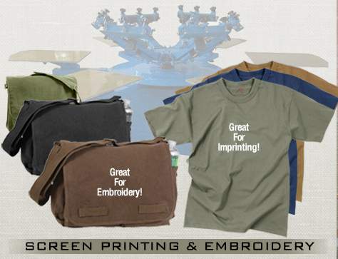 Screen Printing & Embroidery Screen Printing & Embroidery
