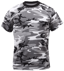 Rothco Colored Camo T-shirts