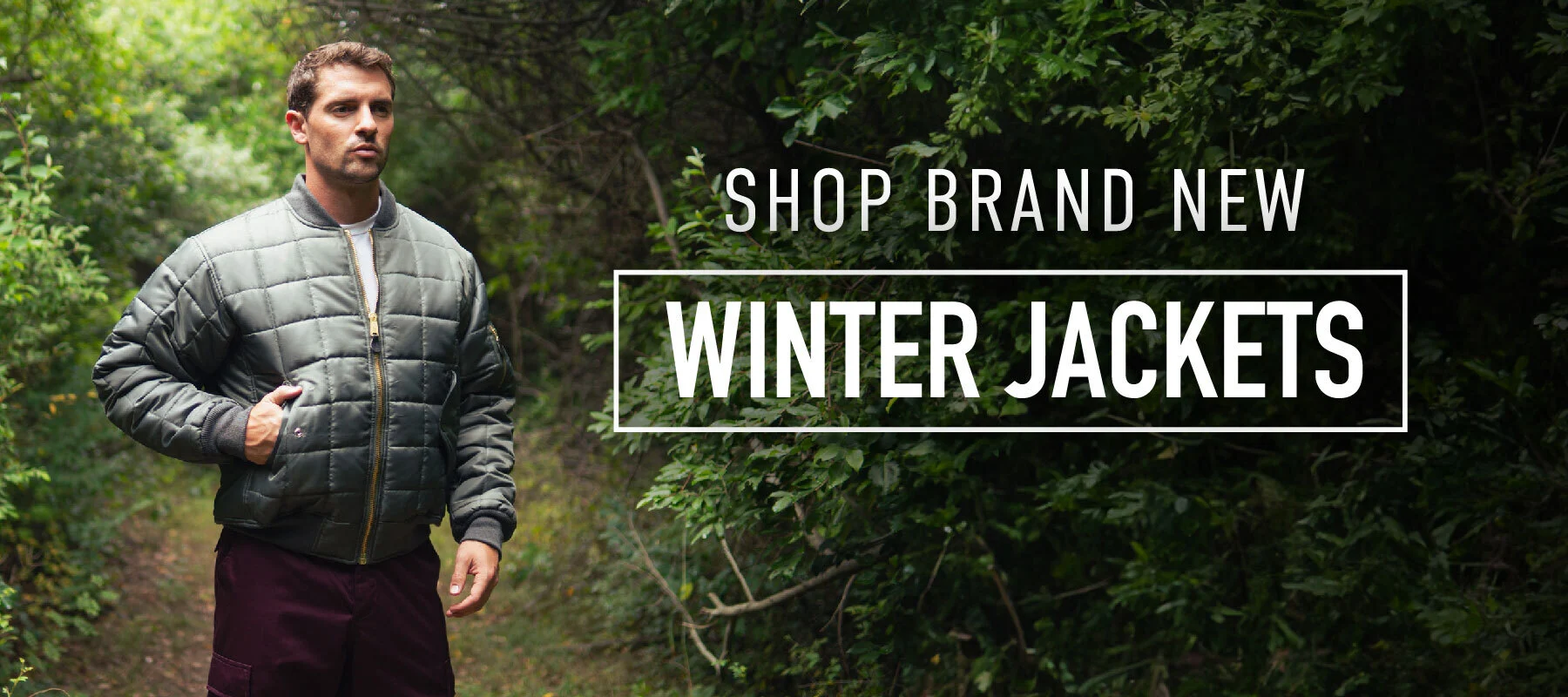 Shop new jackets and vests for the season.